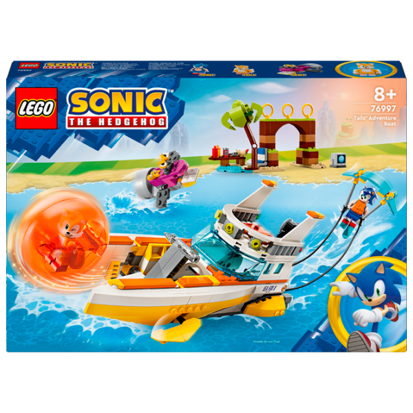 Constructor LEGO Tails' Adventure Boat Barcă/ Multicolor photo 1 Constructor LEGO Tails' Adventure Boat Barcă/ Multicolor photo 1