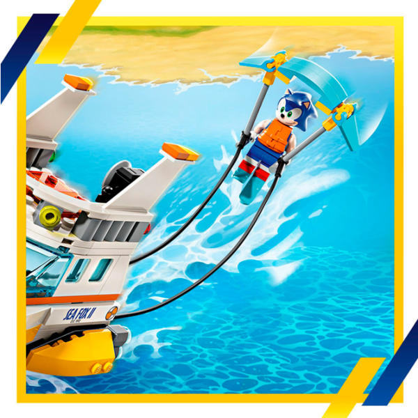 Constructor LEGO Tails' Adventure Boat Barcă/ Multicolor photo 6 Constructor LEGO Tails' Adventure Boat Barcă/ Multicolor photo 6