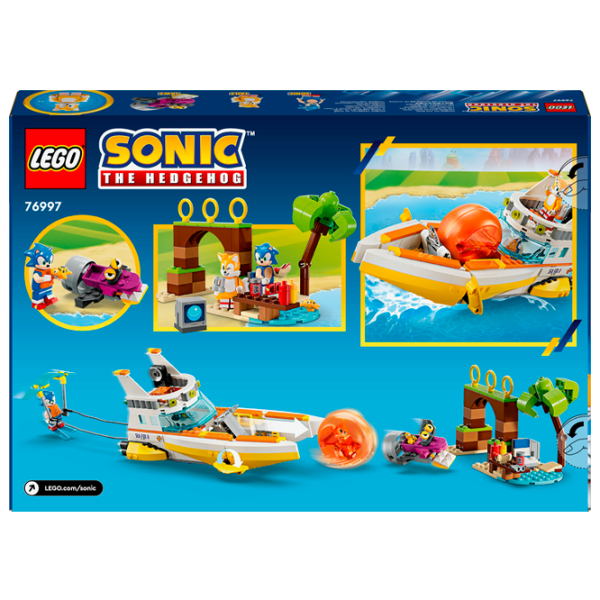 Constructor LEGO Tails' Adventure Boat Barcă/ Multicolor photo 8 Constructor LEGO Tails' Adventure Boat Barcă/ Multicolor photo 8