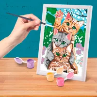 Картина по номерам As Kids Котята 1038-41010 26.5 x 20 x 0.4 см/ Вертикальная photo 2