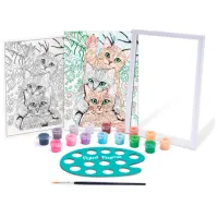 Картина по номерам As Kids Котята 1038-41010 26.5 x 20 x 0.4 см/ Вертикальная photo 5