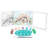 Картина по номерам As Kids Щенок 1038-41012 26.5 x 20 x 0.4 см/ Горизонтальная photo 2