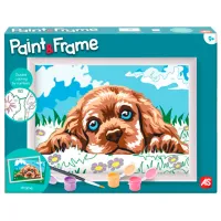 Картина по номерам As Kids Щенок 1038-41012 26.5 x 20 x 0.4 см/ Горизонтальная photo 3