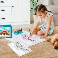 Картина по номерам As Kids Щенок 1038-41012 26.5 x 20 x 0.4 см/ Горизонтальная photo 6