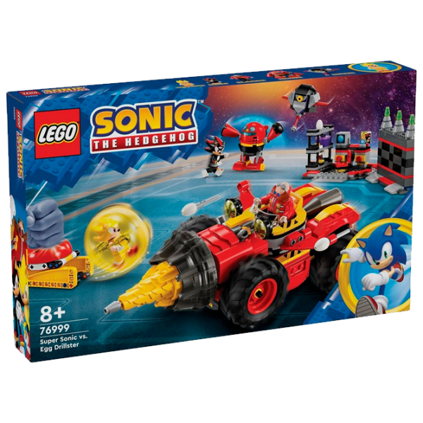 Constructor LEGO Super Sonic vs. Egg Drillster Transport/ Multicolor photo 1