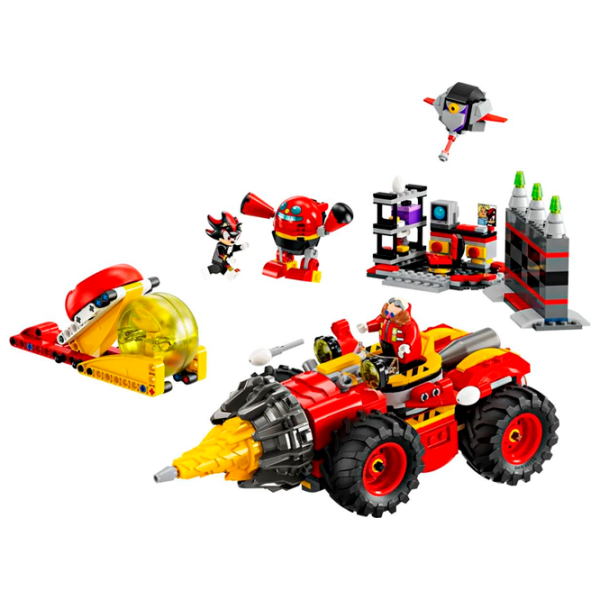 Constructor LEGO Super Sonic vs. Egg Drillster Transport/ Multicolor photo 2