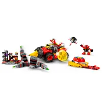 Constructor LEGO Super Sonic vs. Egg Drillster Transport/ Multicolor photo 3