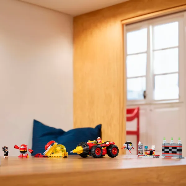 Constructor LEGO Super Sonic vs. Egg Drillster Transport/ Multicolor photo 9