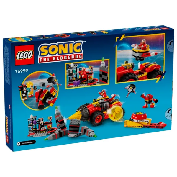 Constructor LEGO Super Sonic vs. Egg Drillster Transport/ Multicolor photo 10