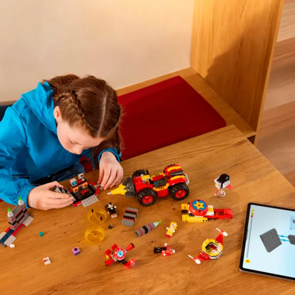 Constructor LEGO Super Sonic vs. Egg Drillster Transport/ Multicolor photo 11