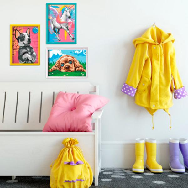 Pictură pe numere As Kids Unicorn 1038-41016 26.5 x 20 x 0.4 cm/ Verticală photo 5