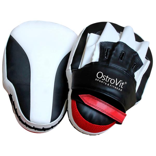 Боевые перчатки OstroVit Training Shield Бокс/ Adult/ Black photo 1