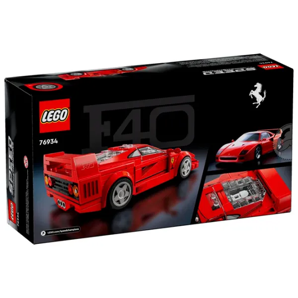 Конструктор LEGO Ferrari F40 Автомобиль/ Красный photo 11 Конструктор LEGO Ferrari F40 Автомобиль/ Красный photo 11