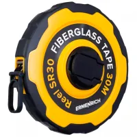 Рулетка Ermenrich SR30 30 м/ Желтый