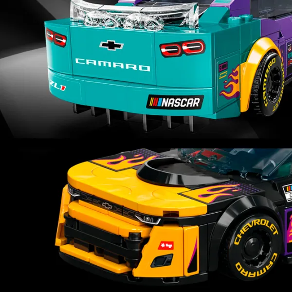 Constructor LEGO NASCAR Next Gen Chevrolet Camaro ZL1 Mașină/ Multicolor photo 4