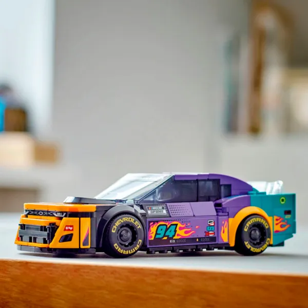 Constructor LEGO NASCAR Next Gen Chevrolet Camaro ZL1 Mașină/ Multicolor photo 6