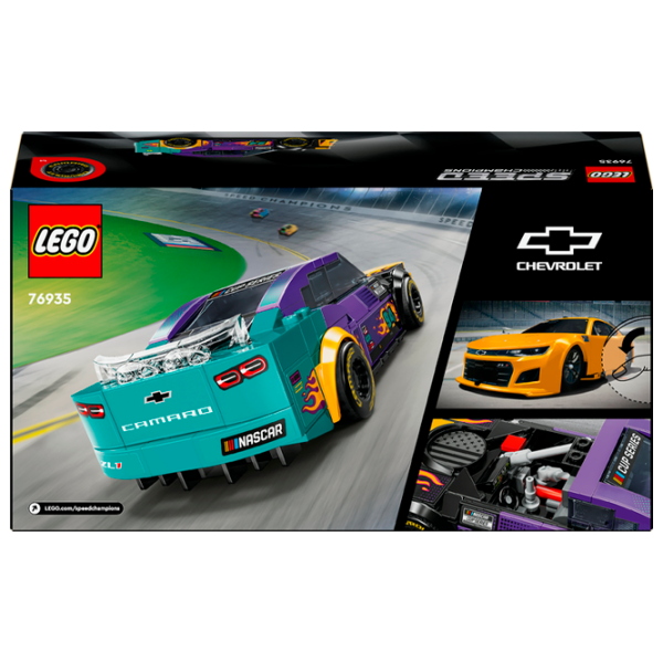 Constructor LEGO NASCAR Next Gen Chevrolet Camaro ZL1 Mașină/ Multicolor photo 7