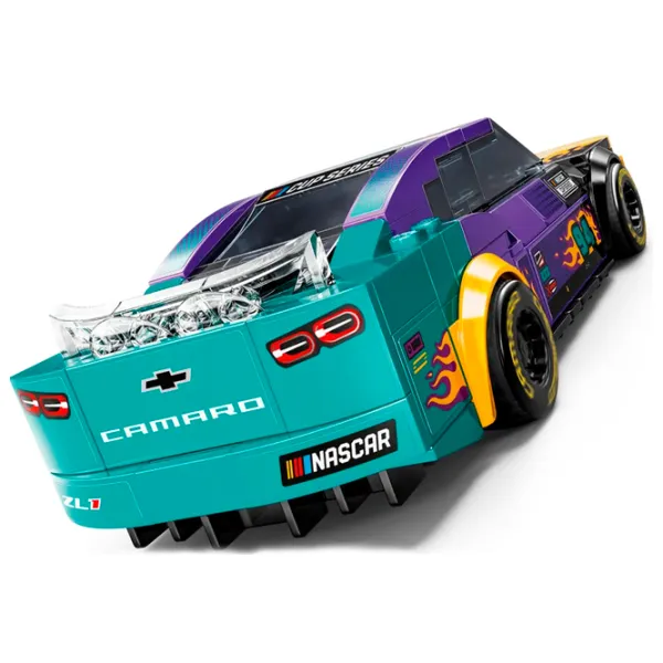 Constructor LEGO NASCAR Next Gen Chevrolet Camaro ZL1 Mașină/ Multicolor photo 9