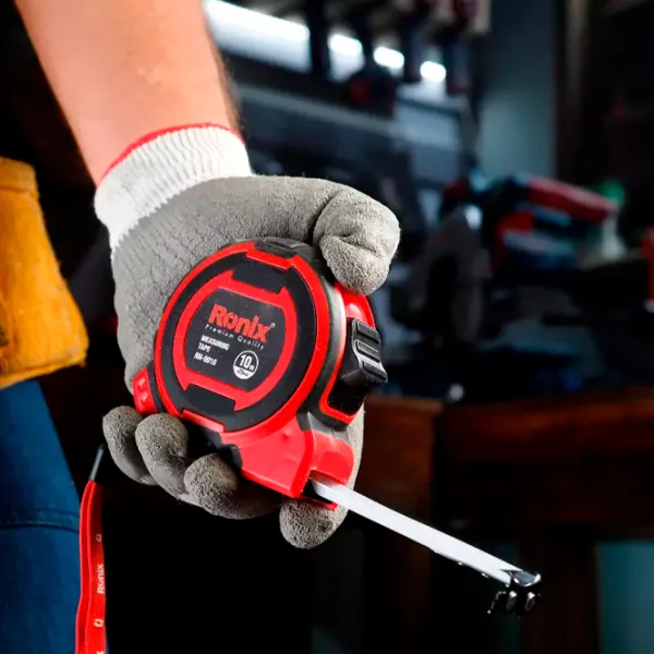 Ruletă Ronix RH-9016 10 m/ Red photo 5