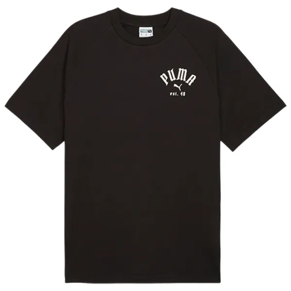 Tricou pentru bărbați Puma Play Loud Classics Tee 100% bumbac/ Black photo 1