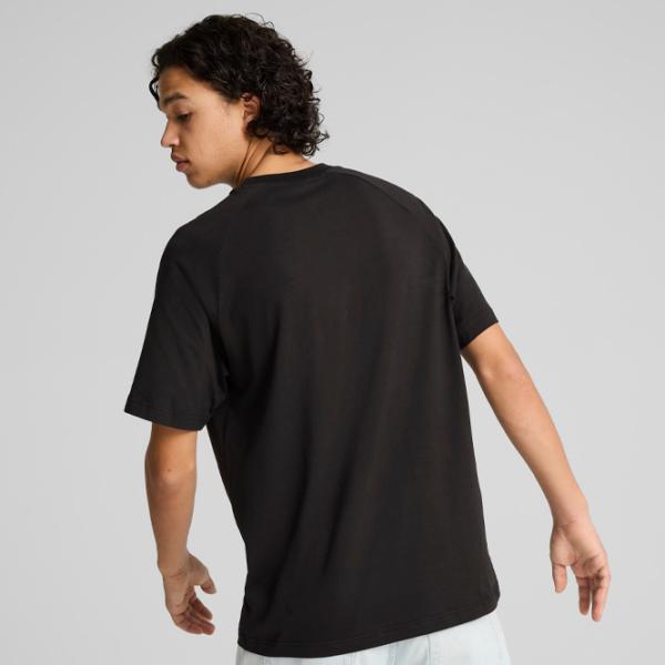 Tricou pentru bărbați Puma Play Loud Classics Tee 100% bumbac/ Black photo 4