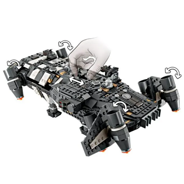 Constructor LEGO The Onyx Cinder Navă spațială/ Black photo 5