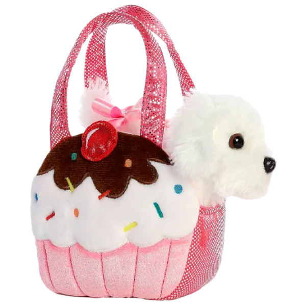 Мягкая игрушка Fancy Pals Animals Cupcake Dog 3+/ White photo 1