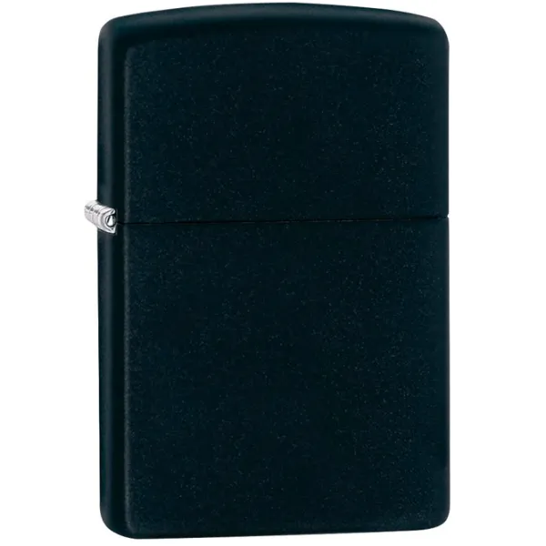 Brichetă Zippo Classic Black Matte Black/ Alamă photo 2