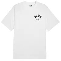 Футболка для мужчин Puma Play Loud Classics Tee 100% хлопок/ White