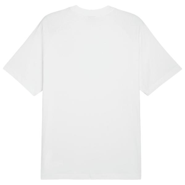 Tricou pentru bărbați Puma Play Loud Classics Tee 100% bumbac/ White photo 2