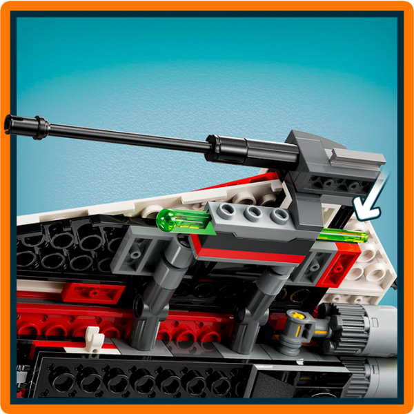 Constructor LEGO Jedi Bob's Starfighter Navă spațială/ Multicolor photo 7