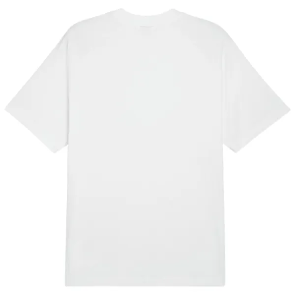 Tricou pentru bărbați Puma Play Loud Classics Tee 100% bumbac/ White photo 2