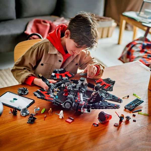 Constructor LEGO The Dark Falcon Scenă din film/ Black photo 4