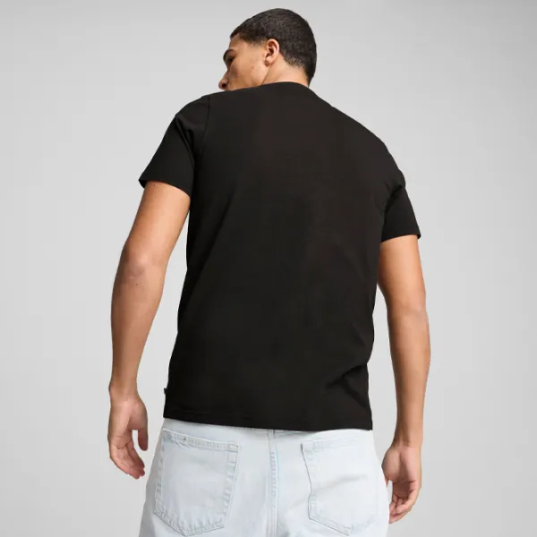 Футболка для мужчин Puma Bmw Mms New Ess Car Craphic Tee 100% хлопок/ Black photo 4