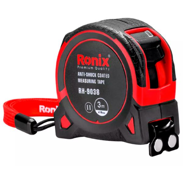 Ruletă Ronix H-9038 3 m/ Red photo 1