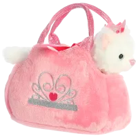 Jucărie moale Fancy Pals Animals Princess Cat 3+/ Pink