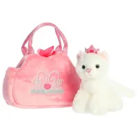 Jucărie moale Fancy Pals Animals Princess Cat 3+/ Pink photo 5