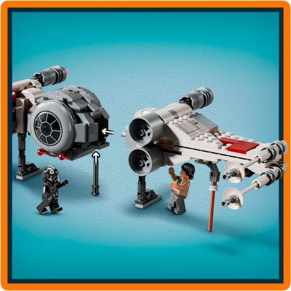Constructor LEGO TIE Fighter & X-Wing Mash-up Scenă din film/ Multicolor photo 13