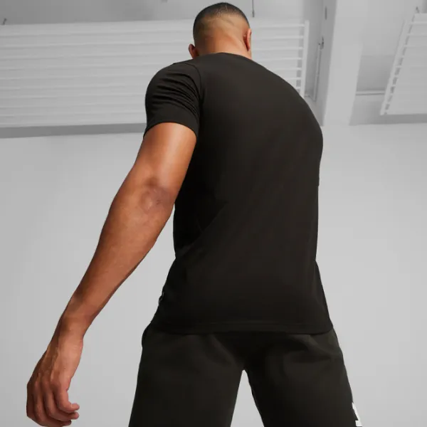 Tricou pentru bărbați Puma The Hooper Tee 2 100% bumbac/ Black photo 4