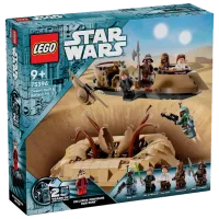 Constructor LEGO Desert Skiff & Sarlacc Pit Scenă din film/ Multicolor