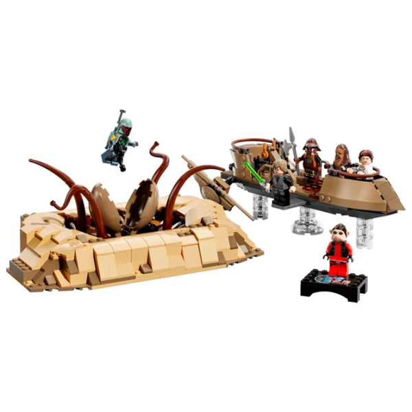 Constructor LEGO Desert Skiff & Sarlacc Pit Scenă din film/ Multicolor photo 4