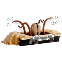 Constructor LEGO Desert Skiff & Sarlacc Pit Scenă din film/ Multicolor photo 7