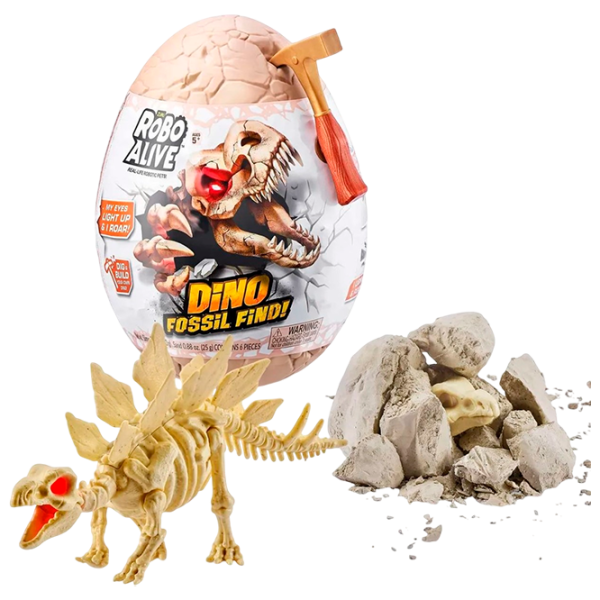 Фигурки Zuru Динозавр Dino Fossil 5+/ Разноцветный photo 1
