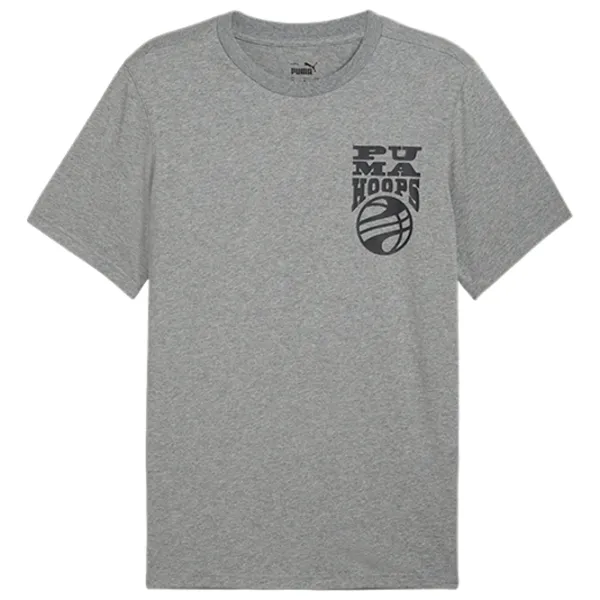 Футболка для мужчин Puma The Hooper Tee 2 100% хлопок/ Серый photo 1