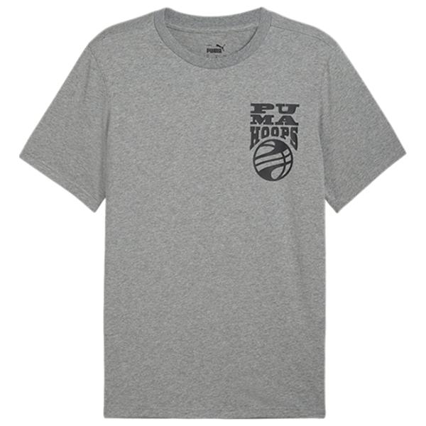 Футболка для мужчин Puma The Hooper Tee 2 100% хлопок/ Серый photo 1