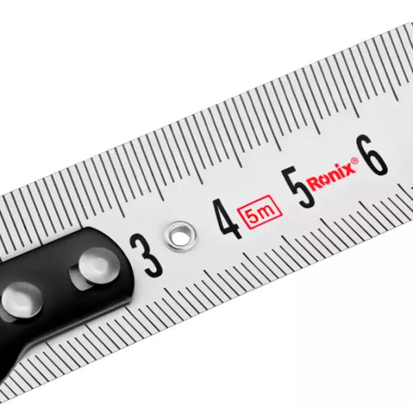Ruletă Ronix RH-9063 5 m/ Black photo 5