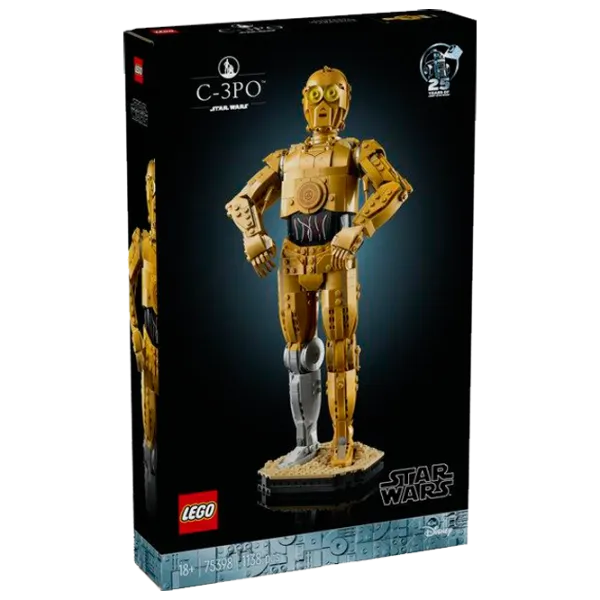 Constructor LEGO C-3PO Personaj de film/ Gold photo 1