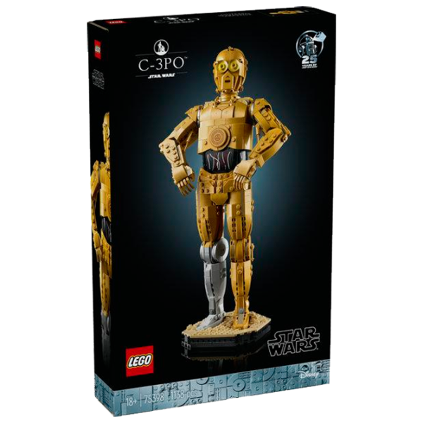Constructor LEGO C-3PO Personaj de film/ Gold photo 1