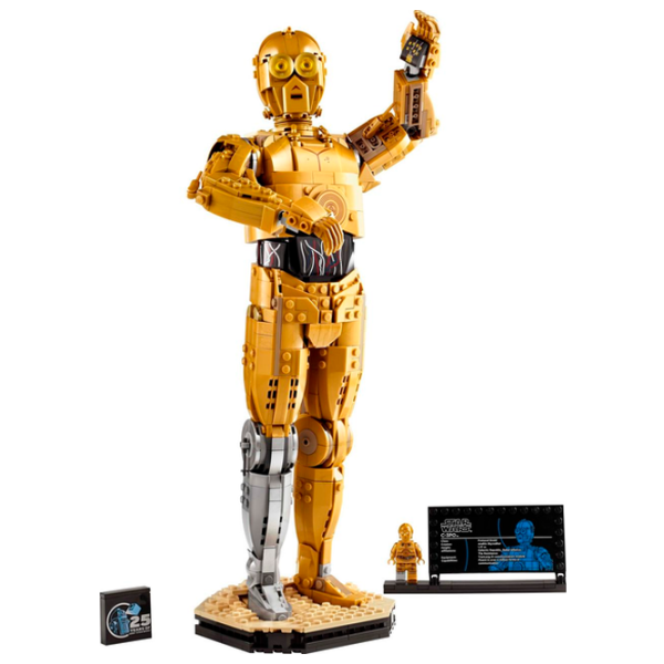 Constructor LEGO C-3PO Personaj de film/ Gold photo 2