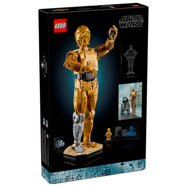 Constructor LEGO C-3PO Personaj de film/ Gold photo 11